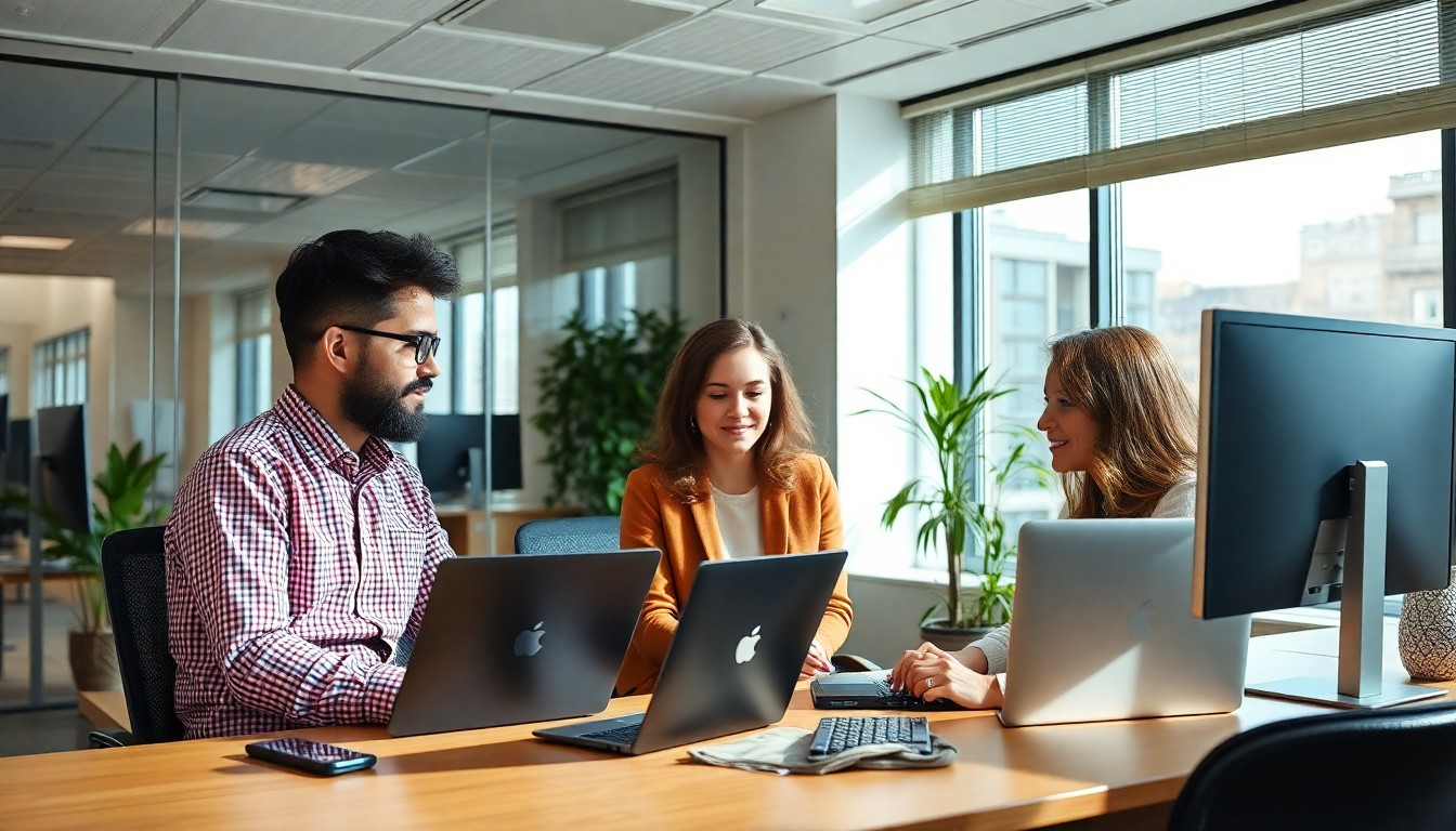 Команда IT ПрофСервис в офисе